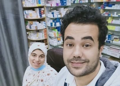 العروس الراحلة وزوجها