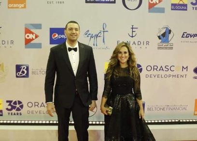 شيري عادل ومعز مسعود في افتتاح مهرجان الجونة