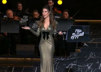 إطلالة الفنانة نانسي عجرم