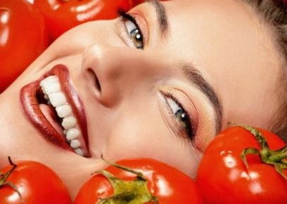 فوائد مكعبات الطماطم للبشرة