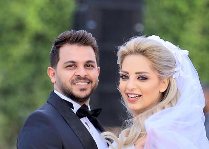 بالصور| بعد أسبوع زواج.. مي حلمي تتغزل في  زوجها محمد رشاد: