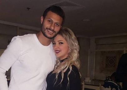 محمد الشناوي وزوجته