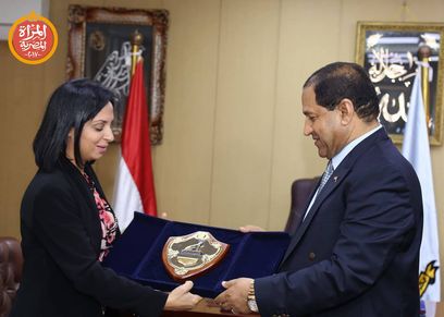 جانب من الزيارة