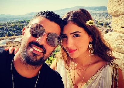 مي عمر وزوجها