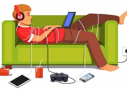 لو ابنك مدمن ألعاب إليكترونية اعرفي الحلول