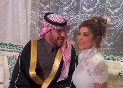 زفاف أصالة وفائق بعد عام ونصف من الزواج