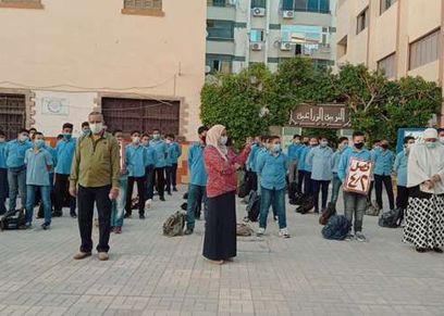 كيف نحمى الطلاب من انتقال عدوى كورونا في طابور الصباح