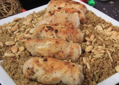طريقة عمل صدور دجاج بالفريك