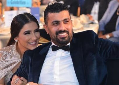 مي عمر وزوجها