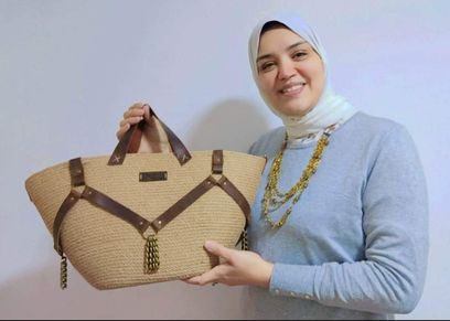أمل مصممة منتجات صديقة للبيئة