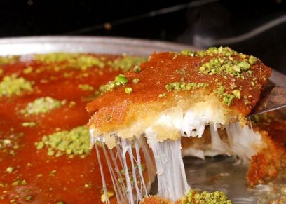 طريقة عمل قشطة الكنافة