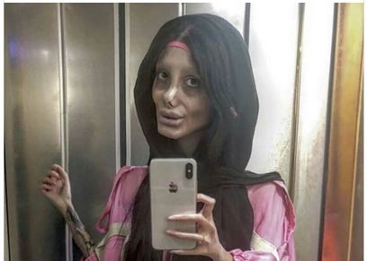 سحر تبر، شبيهة أنجلينا جولي