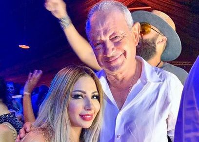 طليقة كهربا بصحبة نجيب ساويرس