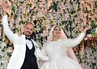 حفل زفاف شقيقة مصطفى خاطر