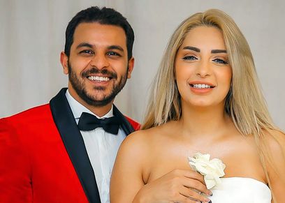 مي حلمي ومحمد رشاد