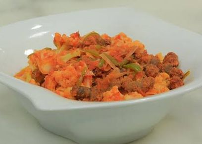 سلطة الطحينة بالقرنبيط