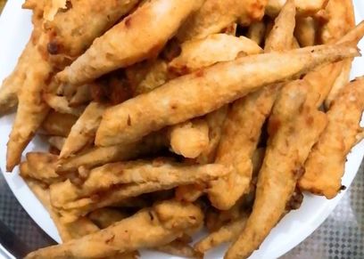 سمك مكرونة