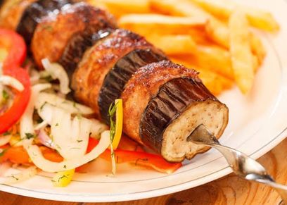 طبق كباب الباذنجان