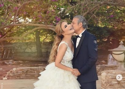 حفل زفاف الفنانة رولا سعد