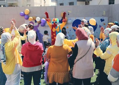 احتفال صناع البهجة بعيد الأم