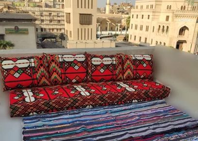 وسائد من الأكياس البلاستيكية
