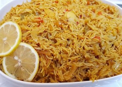 طريقة عمل أرز الصيادية