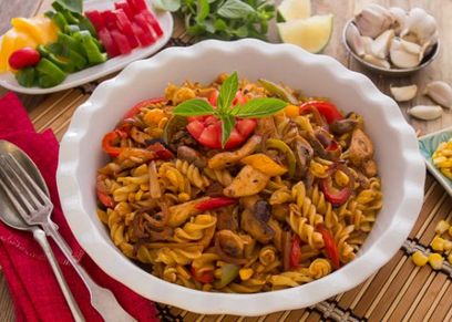 طريقة عمل دجاج مكسيكانو حار