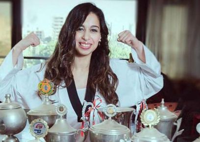 كارولين ماهر أصغر نائب في البرلمان المصري وبطلة العالم في التايكوندو