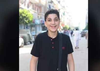 الطالب أحمد عمر صاحب واقعة التنمر
