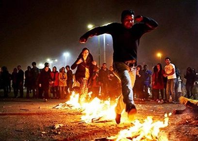 احتفالات الأربعاء الأحمر .. صورة أرشيفية