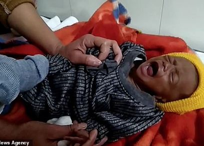 بالصور| هندية تدفن رضيعتها حية.. والسبب: التانتريك