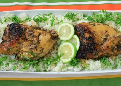 دجاج مشوي بدبس التمر