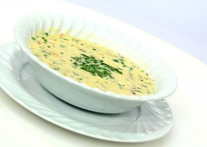 شوربة كريمة المشروم والجوافة