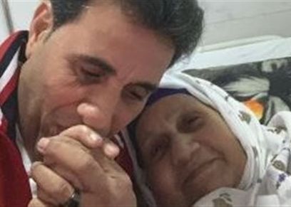 أحمد شيبة ووالدته