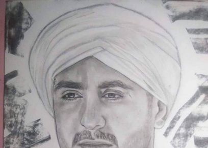 «ميرنا» تبدع في رسم الشخصيات