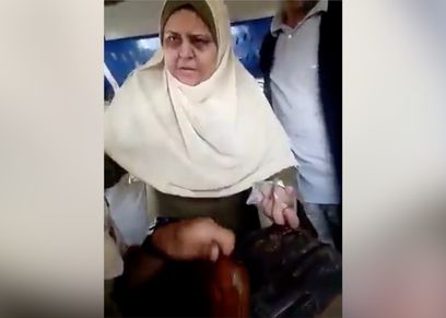 سيدة قطار المنصورة