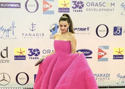 درة في حفل افتتاح مهرجان الجونة 2019