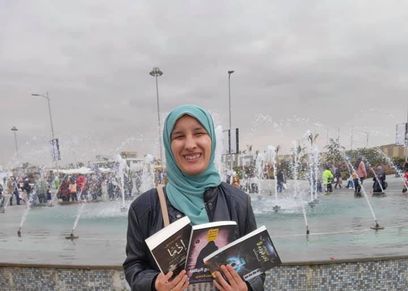 مريم النجدي تشارك بمعرض الكتاب