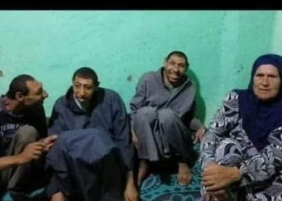 الام روحية محفوظ وأبنائها