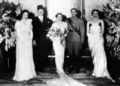 زفاف الأميرة فوزية