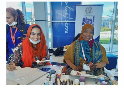 مشاركة المرأة السودانية في منتدى شباب العالم