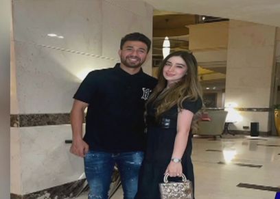 تريزيجيه وزوجته روان