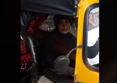 أم أشرف سواقة توك توك