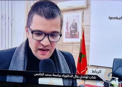 الشاب المغربي كريم بن عبدالسلام