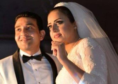 باسم فكري وأرملته
