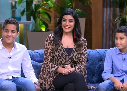 الشيف أميرة شنب وأبناؤها سفيان ويوسف