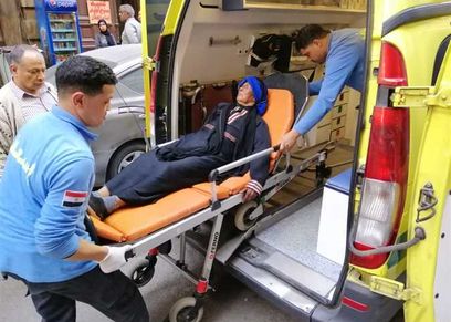السيدة فريال محمد بعد اصدار الرئيس أمر بعلاجها على نفقة الدولة