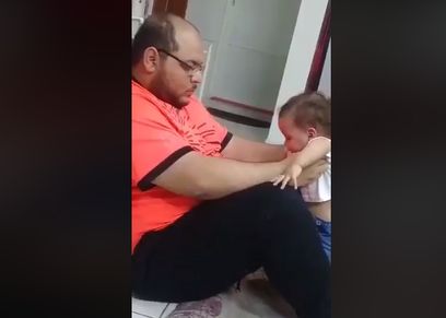صاحب واقعة الاعتداء على طفله