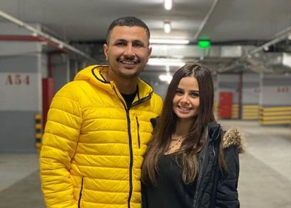 منة عرفة وعلي غزلان