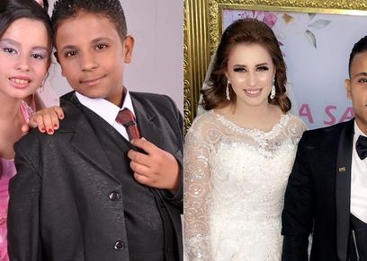شمس وإيمان في الخطوبة والفرح